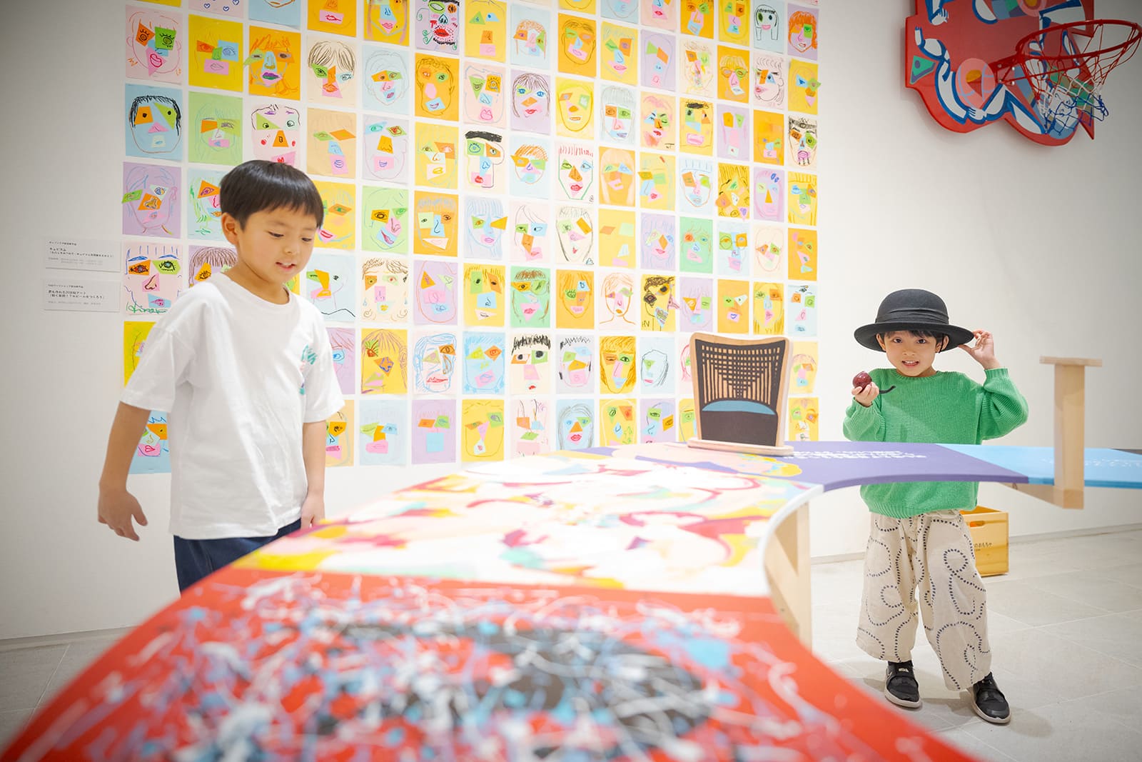 まるごとTADこども美術館＋原倫太郎＋原游《アートリバー双六》