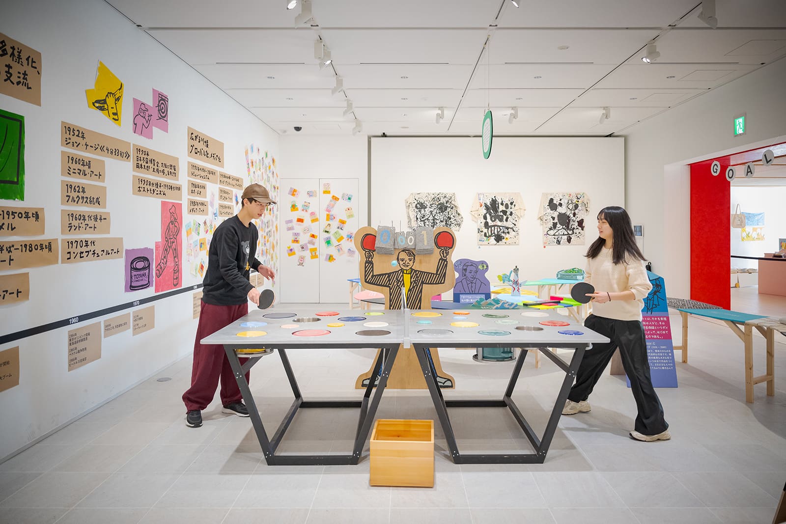 まるごとTADこども美術館＋原倫太郎＋原游《アートリバー双六》