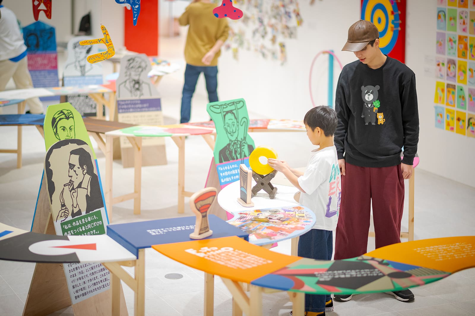 まるごとTADこども美術館＋原倫太郎＋原游《アートリバー双六》